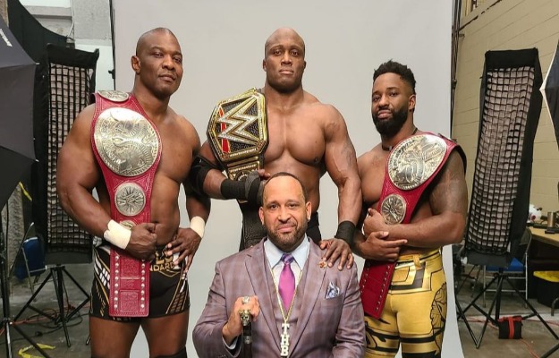 THE HURT BUSINESS BOBBY LASHLEY MVP CEDRIC ALEXANDER SHELTON BENJAMIN