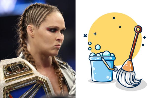 Ex-WWE compara a Ronda Rousey con un "trapeador húmedo"