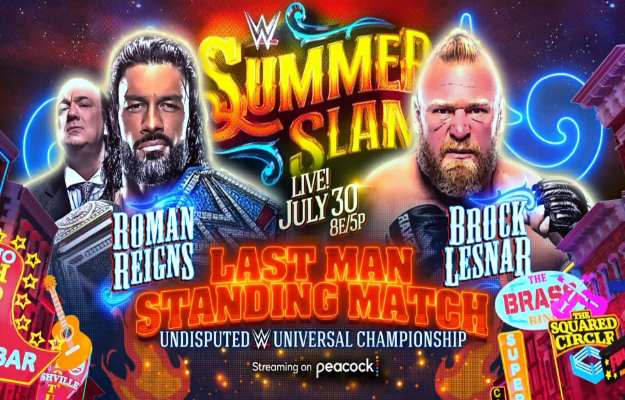 Roman Reigns vs Brock Lesnar SummerSlam