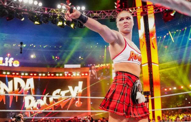 Ronda Rousey habla sobre su botch al final de WrestleMania 35