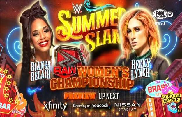 Bianca Belair vs Bekcy Lynch WWE SummerSlam
