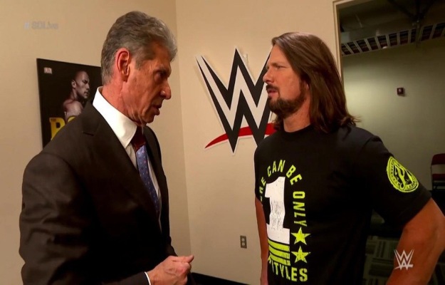 AJ Styles no creía que dejaría de trabajar con Vince McMahon