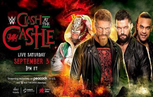 Edge y Los Mysterio vs Judgment Day WWE Clash at the Castle
