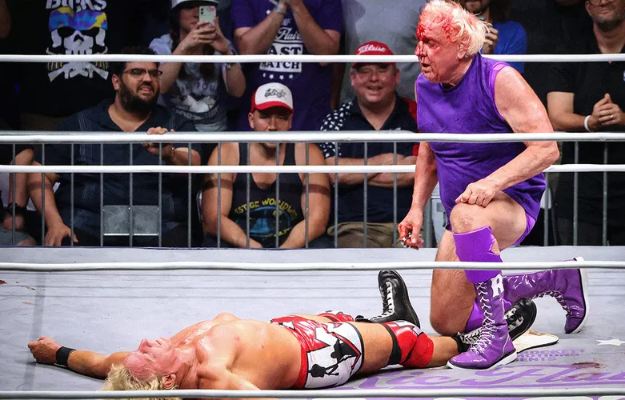 "Literalmente horrible" Ex-WWE critica la última lucha de Ric Flair