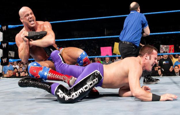 Roderick Strong & Kurt Angle WWE