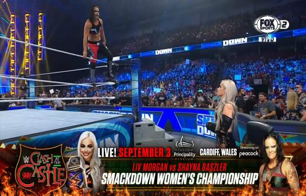 Shayna Baszler & Liv Morgan WWE SmackDown