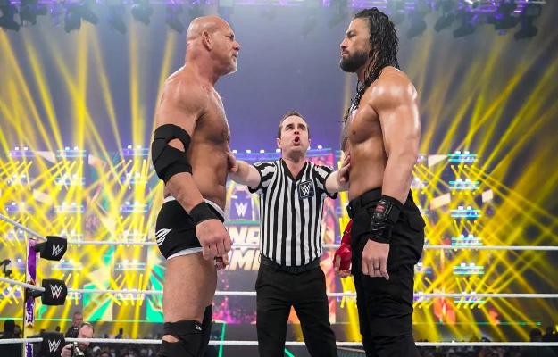 Goldberg vs Roman Reigns WWE