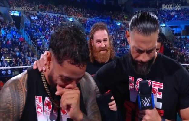 Roman Reigns & Jey Uso The Bloodline WWE SmackDown