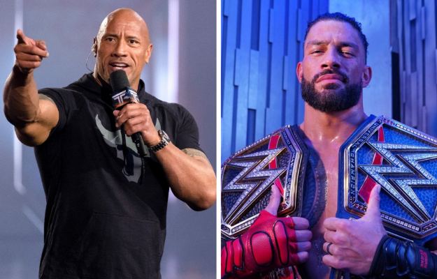 The Rock reconoce al Máximo Campeón de WWE, Roman Reigns