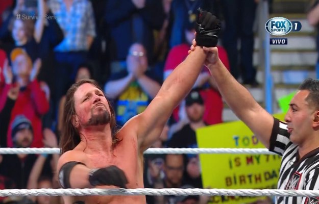 AJ Styles WWE Survivor Series