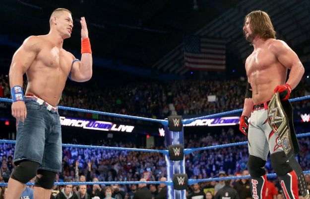 John Cena & AJ Styles WWE