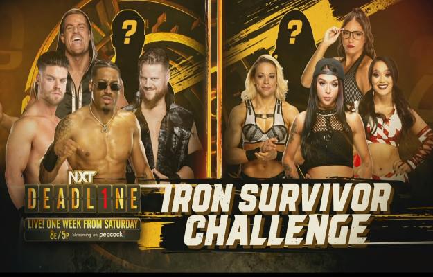 Participantes del Iron Survivor Challenge en WWE NXT Deadline