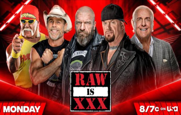 WWE RAW 30 aniversario