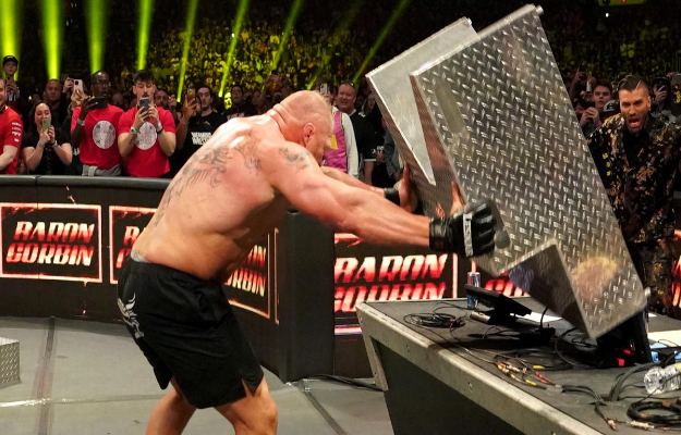 Brock Lesnar genera un conflicto en WWE Royal Rumble