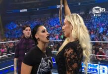 Rhea Ripley & Charlotte Flair WWE SmackDown