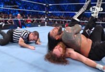 Roman Reigns vs Sami Zayn WWE Elimination Chamber