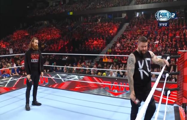 Sami Zayn & kevin Owens WWE RAW