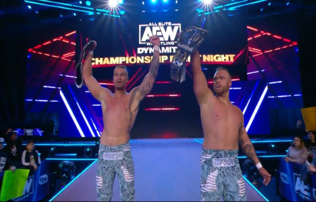 The Gunns nuevos Campeones Mundiales en Pareja de AEW