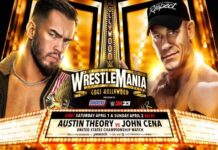 John Cena luchará contra Austin Theory en Wrestlemania 39