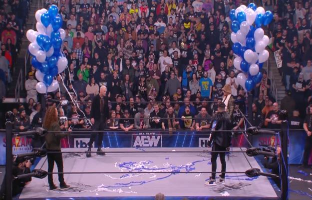 Los Cuatro Pilares de AEW se reunen en AEW Dynamite