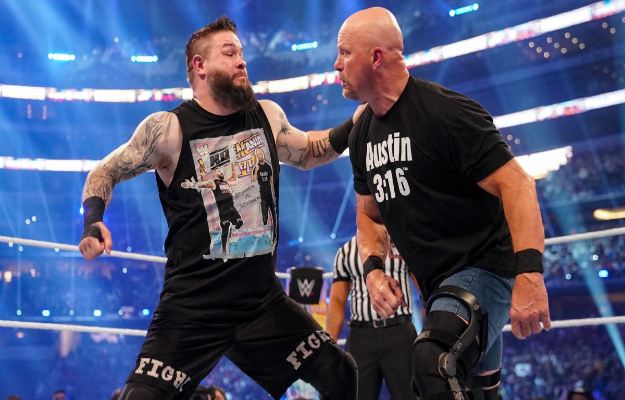 Stone Cold vs Kevin Owens WWE WrestleMania 38