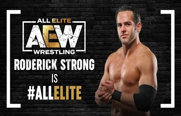 Roderick Strong firma con All Elite Wrestling