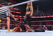 Trish Stratus traiciona a Becky Lynch