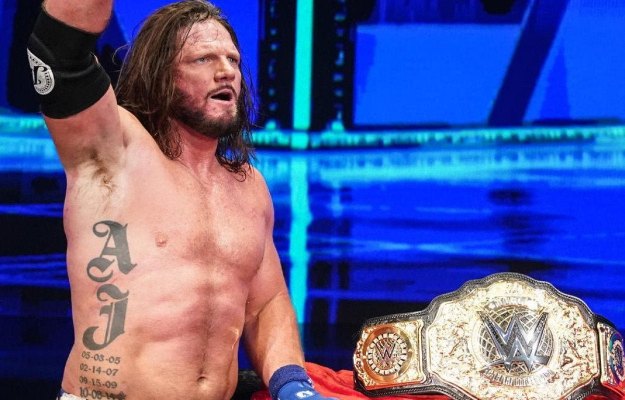 AJ Styles se sincera con el valor del Campeonato Mundial Pesado