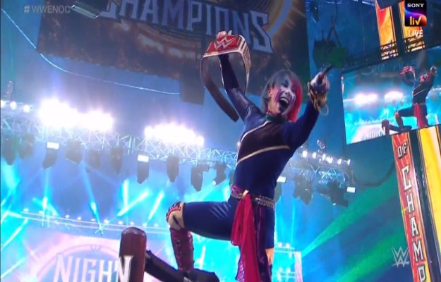 Asuka gana el título femenino de RAW en WWE Night of Champions