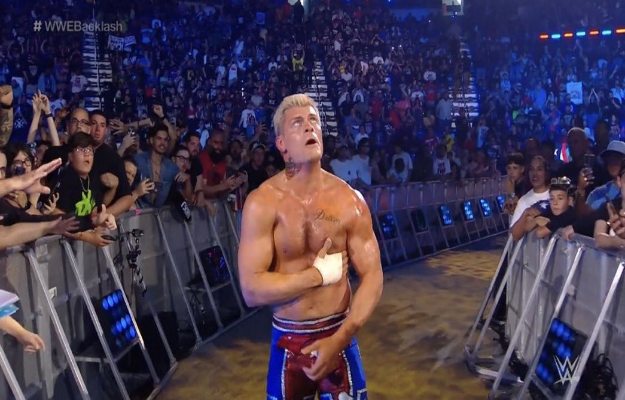Cody Rhodes derrota a Brock Lesnar en WWE Backlash