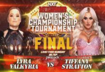 Lyra Valkyria vs Tiffany Stratton WWE NXT Battleground