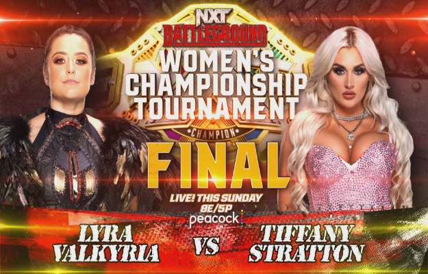 Lyra Valkyria vs Tiffany Stratton WWE NXT Battleground