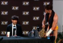 MJF sufrió una ligera lesión en AEW Double or Nothing 2023