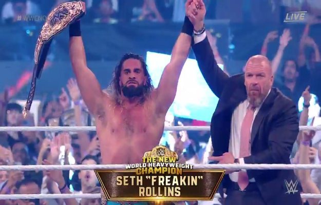 Seth Rollins se corona campeón mundial pesado en WWE Night of Champions