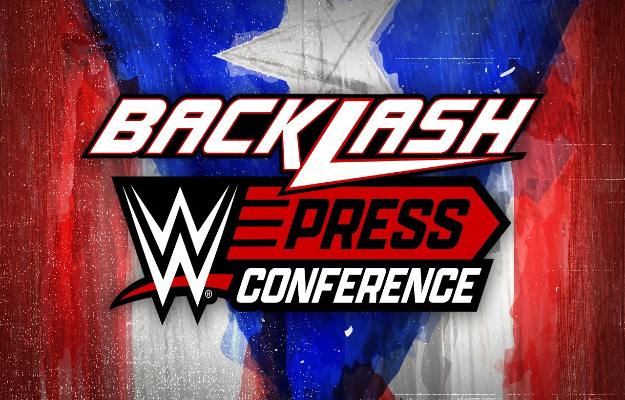 WWE Backlash: Rueda de Prensa - Cobertura en directo