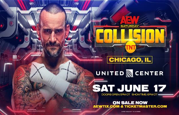 CM Punk regresa oficialmente en AEW Collision