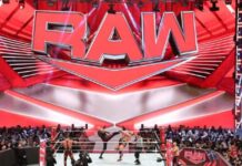WWE RAW escenario