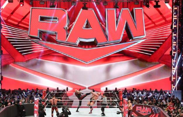 WWE RAW escenario