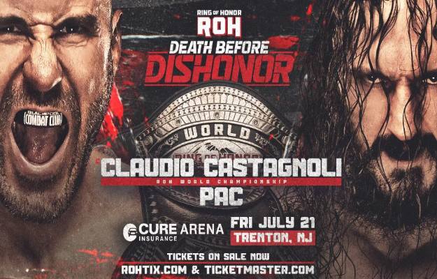 Cartelera oficial de ROH Death Before Dishonor 2023