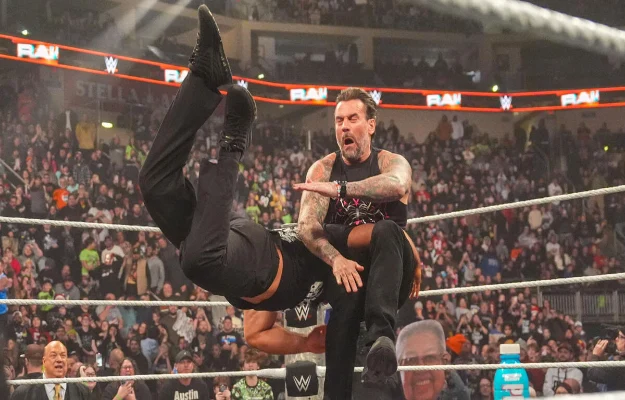 CM Punk Bron Breakker WWE