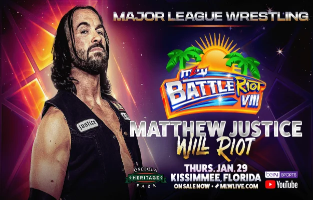 Matthew Justice MLW Battle RIOT Matthew Justice MLW Battle RIOT