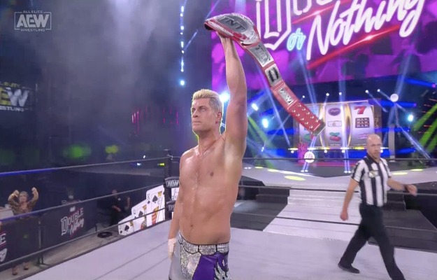 AEW Double Or Nothing_ Cody es el primer campeón TNT