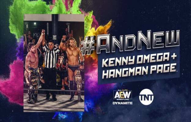 AEW Kenny Omega y Hangman Page