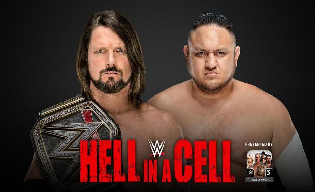 AJ Styles defenderá el WWE Championship contra Samoa Joe en Hell in a Cell
