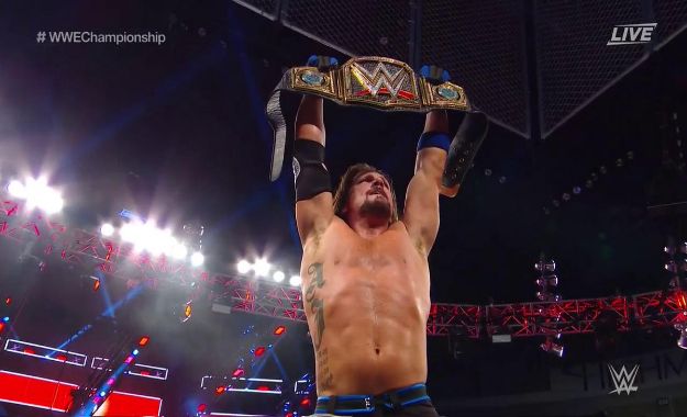 AJ Styles retiene el campeonato de la WWE en Extreme Rules