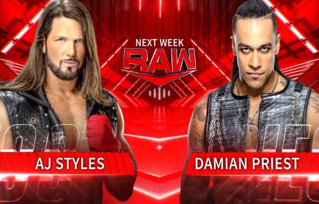 AJ Styles vs Damian Priest