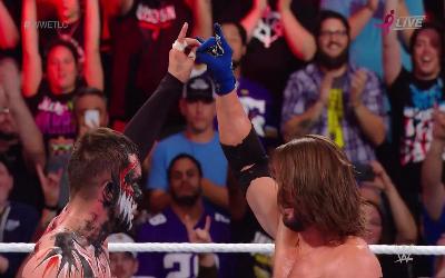 AJ Styles vs. Finn Balor WWE TLC