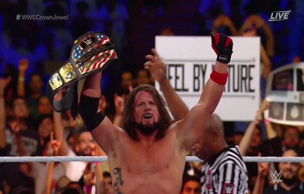 AJ Styles retiene el US Championship