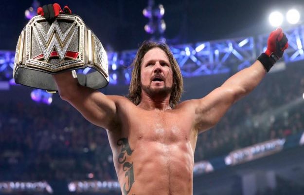 Aj Styles explica el final de su reinado como campeón de WWE en 2018