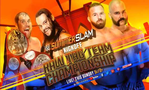 B-Team defenderán los RAW Tag Team Championship contra The Revival en Summerslam